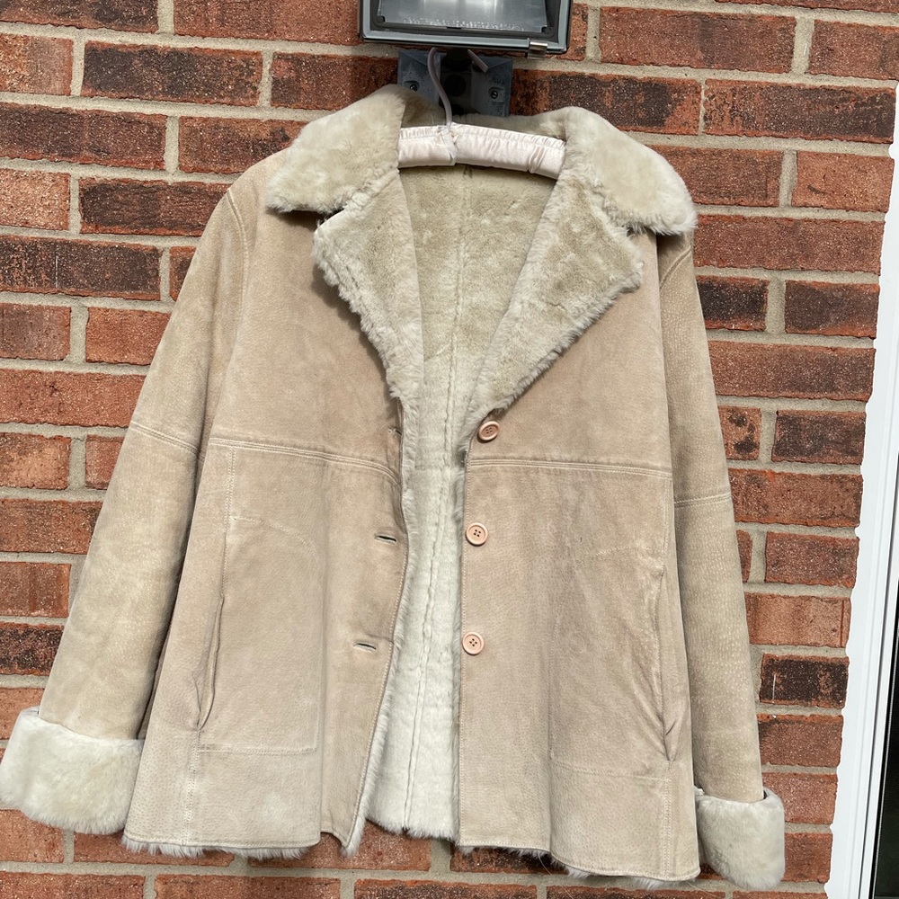 Fantastic vintage suede Penny Lane coat